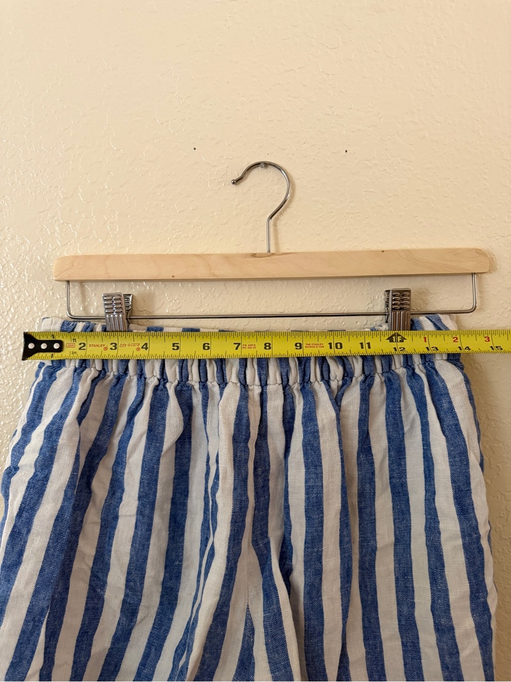 Boden Hampstead Striped Linen Shorts - Picture 5 of 6